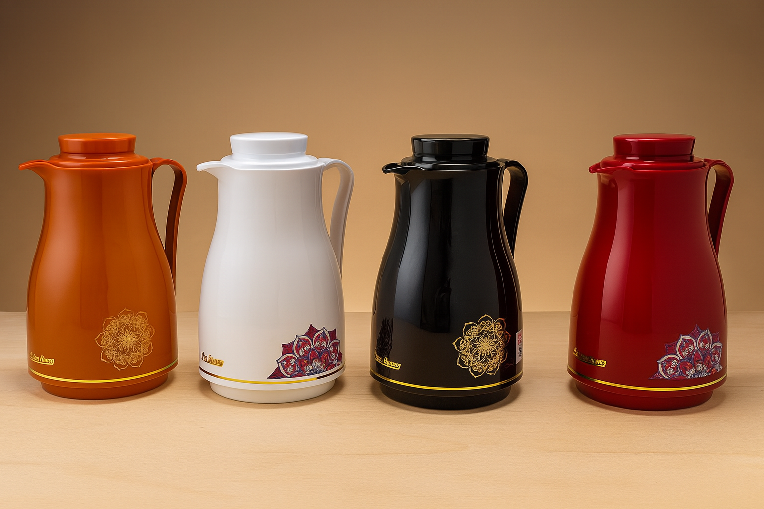 ترمس 1 لتر 4 لون